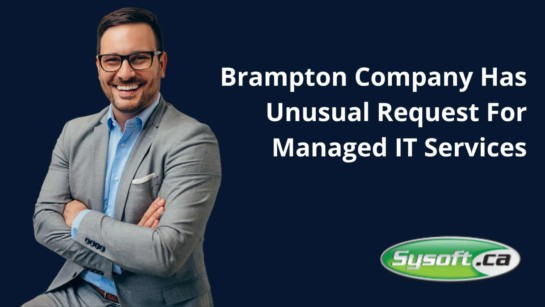 IT Services & IT Support For Brampton Companies