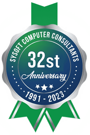 Sysoft Years Badge