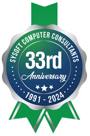 Sysoft Years Badge